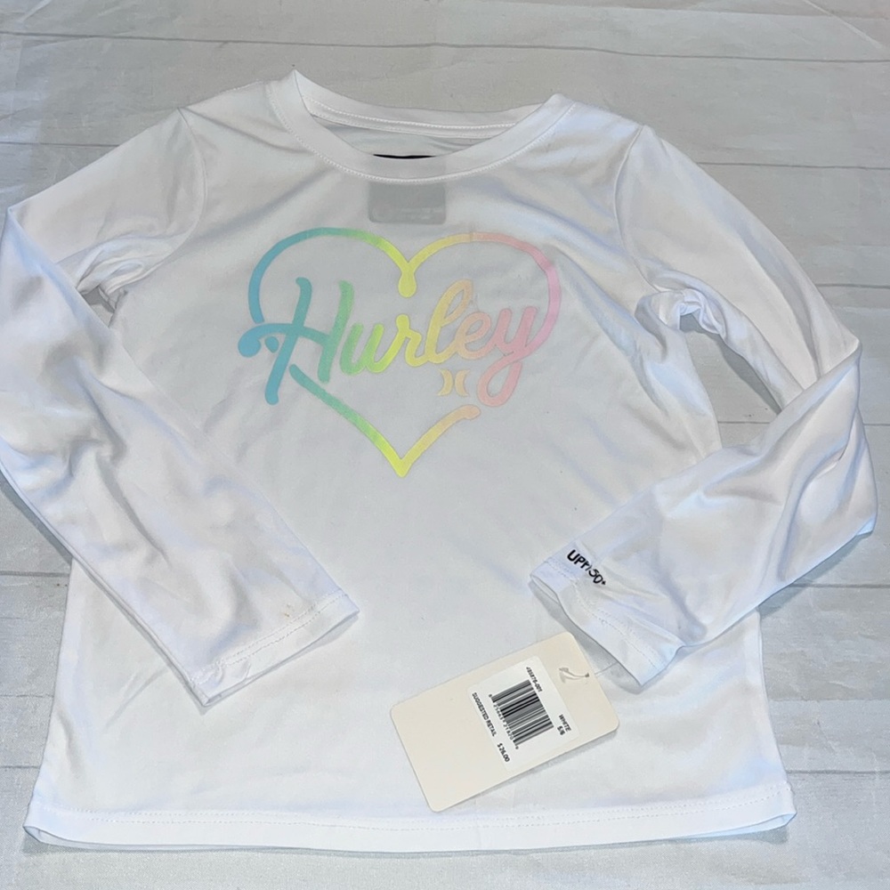 UPF Girls Hurley Swim Top